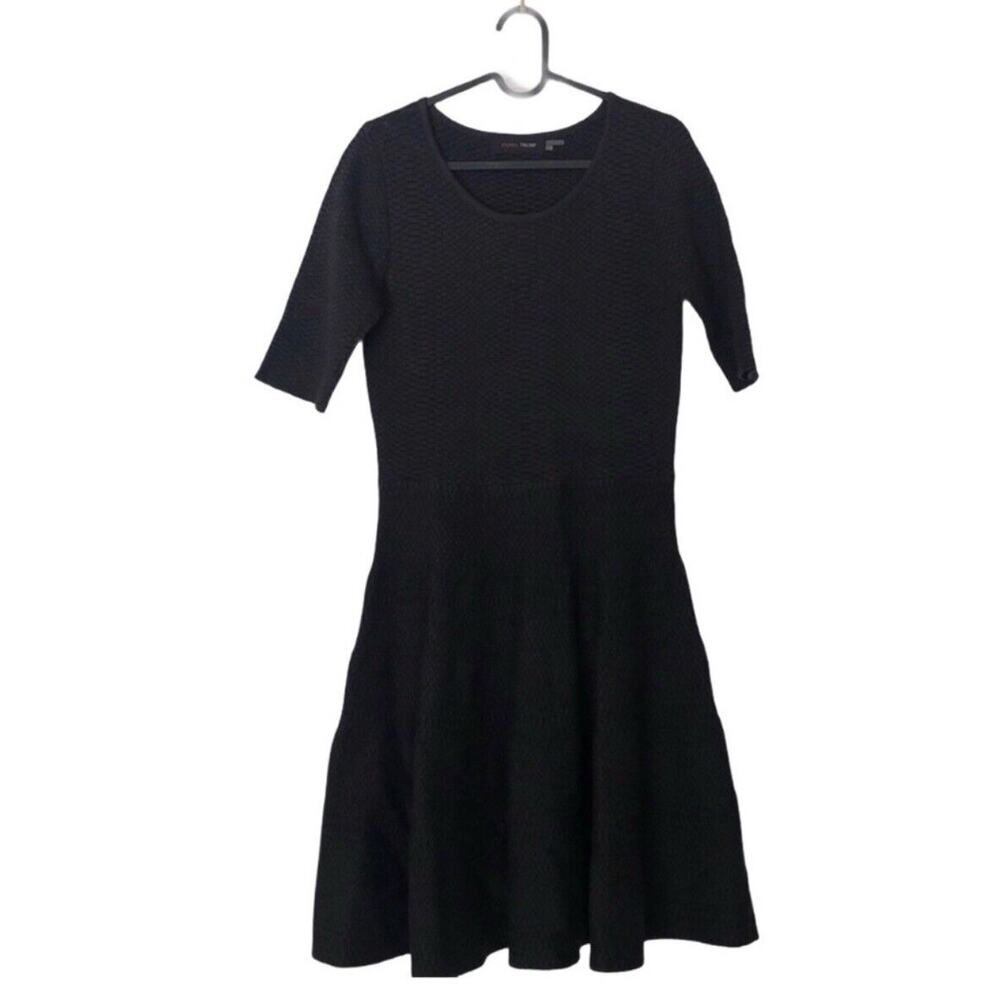 Ivanka Trump snake print fit & flare sweater dress‎ Women’s Size S Small